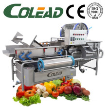 Linha automática de processamento de legumes / salada / máquina de lavar legumes IQF
